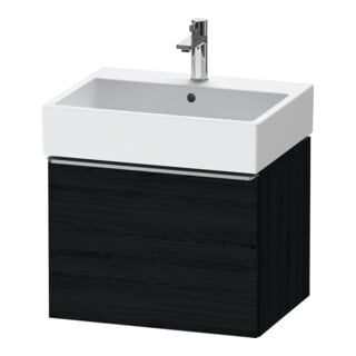 Duravit Waschtischunterschrank D-Neo 58,4x44,2cm, ES geb/Ei s, 1 Ausz., wandhängend