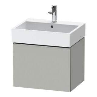 Duravit Waschtischunterschrank D-Neo 58,4x44,2cm, ES geb/gr m, 1 Ausz., wandhängend