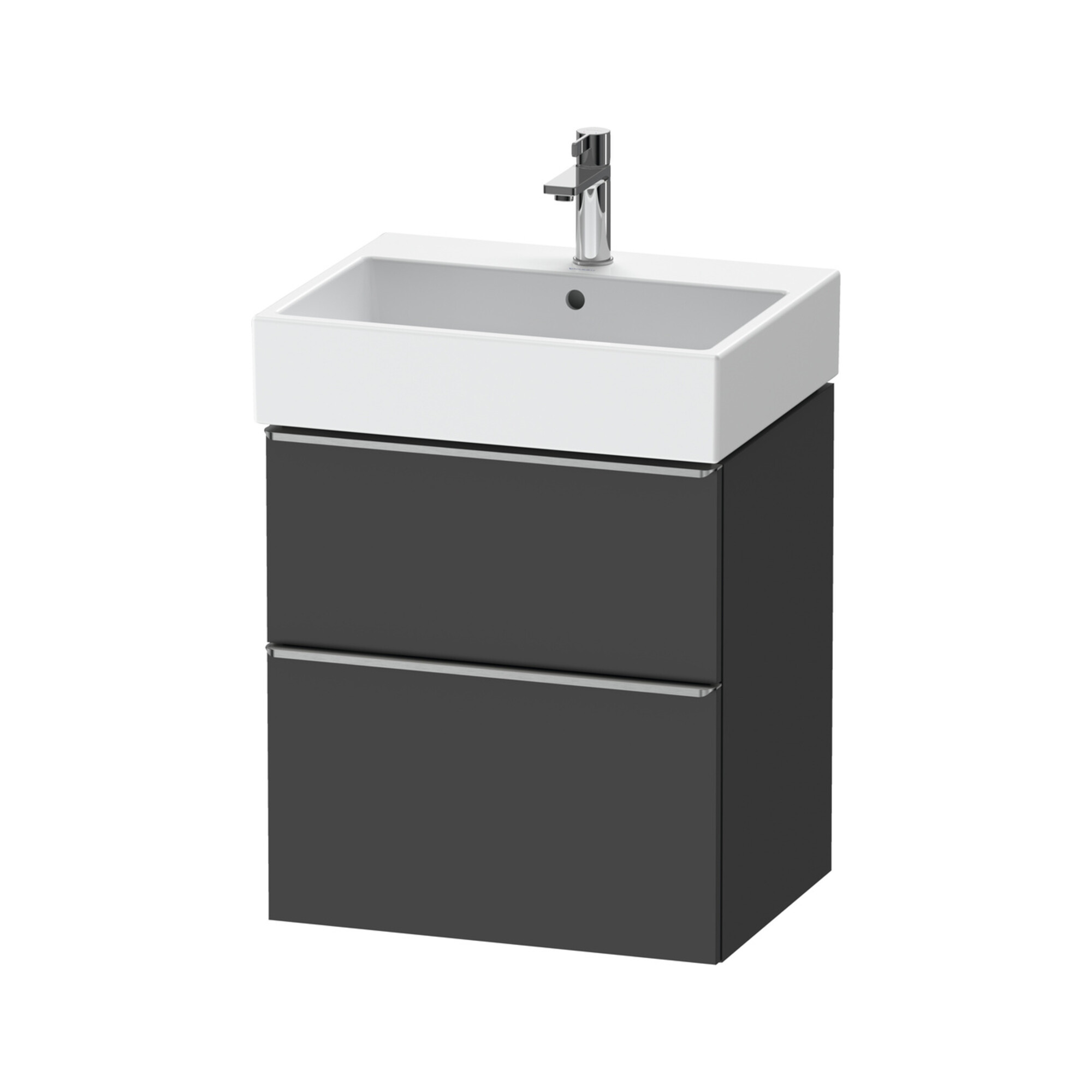 Duravit Waschtischunterschrank D-Neo 58,4x44,2cm, ES geb/Gra m, 1 Kast, 1 A