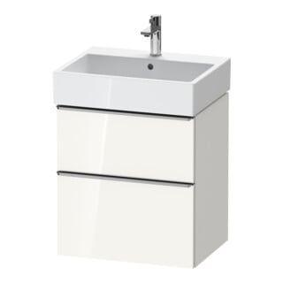 Duravit Waschtischunterschrank D-Neo 58,4x44,2cm, ES geb/w g, 1 Kast, 1 Ausz.