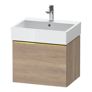 Duravit Waschtischunterschrank D-Neo 58,4x44,2cm, g pol/Ei ma, 1 Ausz., wandhängend