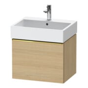 Duravit Waschtischunterschrank D-Neo 58,4x44,2cm, g pol/Ei N, 1 Ausz., wandhängend