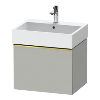 Duravit Waschtischunterschrank D-Neo 58,4x44,2cm, g pol/gr ma, 1 Ausz., wandhängend