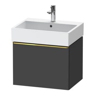 Duravit Waschtischunterschrank D-Neo 58,4x44,2cm, g pol/gra m, 1 Ausz., wandhängend