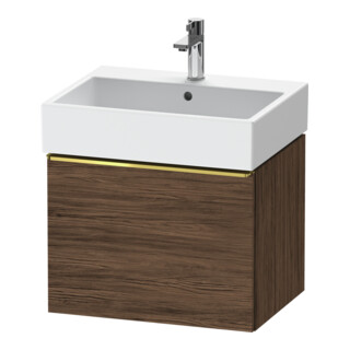 Duravit Waschtischunterschrank D-Neo 58,4x44,2cm, g pol/Nu d, 1 Ausz., wandhängend