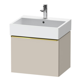 Duravit Waschtischunterschrank D-Neo 58,4x44,2cm, g pol/Tau m, 1 Ausz., wandhängend