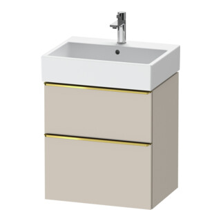 Duravit Waschtischunterschrank D-Neo 58,4x44,2cm, g pol/Tau m, 1 Kast, 1 A