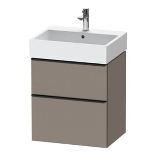 Duravit Waschtischunterschrank D-Neo 58,4x44,2cm, sw/Bas m, 1 Kast, 1 Ausz.