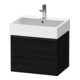 Duravit Waschtischunterschrank D-Neo 58,4x44,2cm, sw/Ei sw, 1 Ausz., wandhängend-1