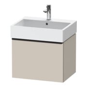Duravit Waschtischunterschrank D-Neo 58,4x44,2cm, sw/Taup ma, 1 Ausz., wandhängend