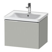 Duravit Waschtischunterschrank D-Neo 58,4x45,2x44cm, 1 A, wandhängend, chr/Beton ma