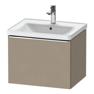 Duravit Waschtischunterschrank D-Neo 58,4x45,2x44cm, 1 A, wandhängend, chr/Leinen