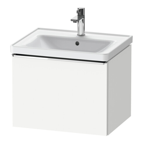 Duravit Waschtischunterschrank D-Neo 58,4x45,2x44cm, 1 A, wandhängend, chr/we ma