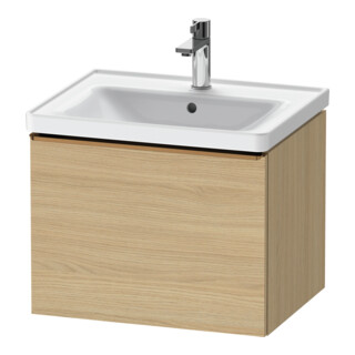 Duravit Waschtischunterschrank D-Neo 58,4x45,2x44cm, 1 A, wd, b geb/Eiche Nat