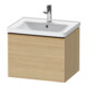 Duravit Waschtischunterschrank D-Neo 58,4x45,2x44cm, 1 A, wd, b geb/Eiche Nat-1