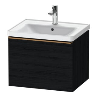 Duravit Waschtischunterschrank D-Neo 58,4x45,2x44cm, 1 A, wd, b geb/Eiche sw