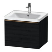 Duravit Waschtischunterschrank D-Neo 58,4x45,2x44cm, 1 A, wd, b geb/Eiche sw