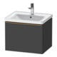 Duravit Waschtischunterschrank D-Neo 58,4x45,2x44cm, 1 A, wd, b geb/Gra ma-1