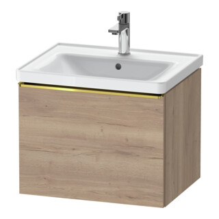 Duravit Waschtischunterschrank D-Neo 58,4x45,2x44cm, 1 A, wd, g pol/Ei marm.