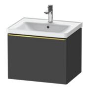 Duravit Waschtischunterschrank D-Neo 58,4x45,2x44cm, 1 A, wd, g pol/gra ma