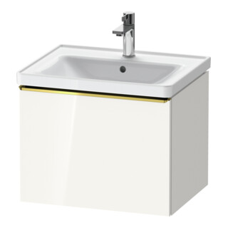 Duravit Waschtischunterschrank D-Neo 58,4x45,2x44cm, 1 A, wd, g pol/weiß hgl
