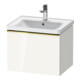 Duravit Waschtischunterschrank D-Neo 58,4x45,2x44cm, 1 A, wd, g pol/weiß hgl-1