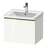Duravit Waschtischunterschrank D-Neo 58,4x45,2x44cm, 1 A, wd, g pol/weiß hgl