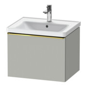 Duravit Waschtischunterschrank D-Neo 58,4x45,2x44cm, 1 A, wd, gol pol/grau ma