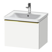 Duravit Waschtischunterschrank D-Neo 58,4x45,2x44cm, 1 A, wd, gol pol/weiß ma
