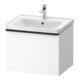Duravit Waschtischunterschrank D-Neo 58,4x45,2x44cm, 1 A, wd, schwarz/weiß ma-1