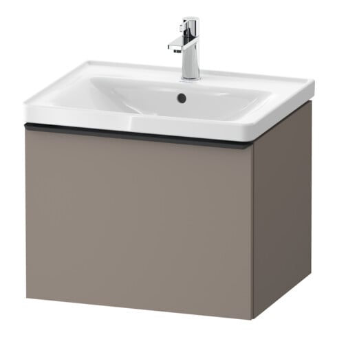 Duravit Waschtischunterschrank D-Neo 58,4x45,2x44cm, 1 A, wd, sw/Bas ma