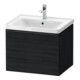 Duravit Waschtischunterschrank D-Neo 58,4x45,2x44cm, 1 A, wd, sw/Ei sw-1