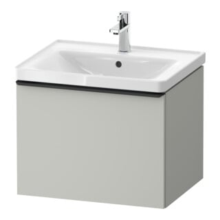 Duravit Waschtischunterschrank D-Neo 58,4x45,2x44cm, 1 A, wd, sw/gr ma