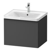 Duravit Waschtischunterschrank D-Neo 58,4x45,2x44cm, 1 A, wd, sw/Grap ma