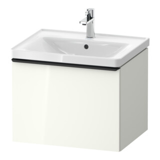 Duravit Waschtischunterschrank D-Neo 58,4x45,2x44cm, 1 A, wd, sw/w hgl