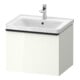 Duravit Waschtischunterschrank D-Neo 58,4x45,2x44cm, 1 A, wd, sw/w hgl-1