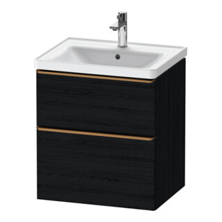 Duravit Waschtischunterschrank D-Neo 58,4x45,2x62,5cm, 1 Kast, b geb/Eiche sw