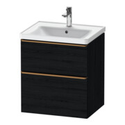 Duravit Waschtischunterschrank D-Neo 58,4x45,2x62,5cm, 1 Kast, b geb/Eiche sw