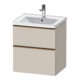 Duravit Waschtischunterschrank D-Neo 58,4x45,2x62,5cm, 1 Kast, b geb/Taupe ma-1