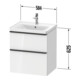 Duravit Waschtischunterschrank D-Neo 58,4x45,2x62,5cm, 1 Kast, ch/Ei marm.