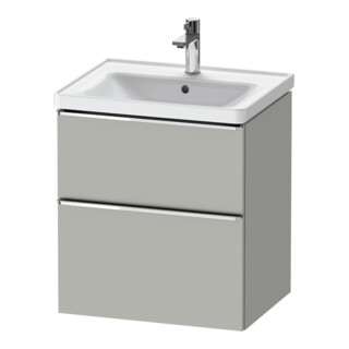Duravit Waschtischunterschrank D-Neo 58,4x45,2x62,5cm, 1 Kast, chr/Beton ma