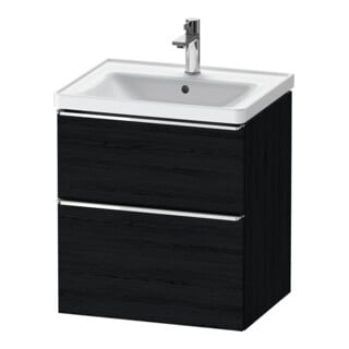Duravit Waschtischunterschrank D-Neo 58,4x45,2x62,5cm, 1 Kast, chr/Eiche sw