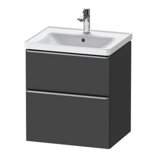 Duravit Waschtischunterschrank D-Neo 58,4x45,2x62,5cm, 1 Kast, ES geb/Gra ma