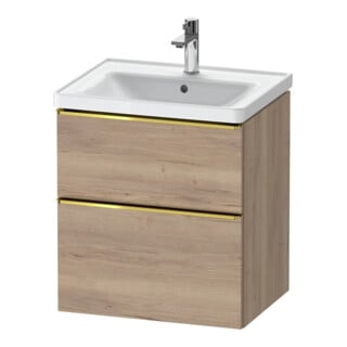 Duravit Waschtischunterschrank D-Neo 58,4x45,2x62,5cm, 1 Kast, g pol/Ei marm.
