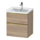 Duravit Waschtischunterschrank D-Neo 58,4x45,2x62,5cm, 1 Kast, g pol/Ei marm.-1