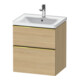 Duravit Waschtischunterschrank D-Neo 58,4x45,2x62,5cm, 1 Kast, g pol/Ei Nat-1