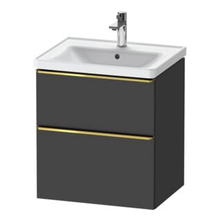 Duravit Waschtischunterschrank D-Neo 58,4x45,2x62,5cm, 1 Kast, g pol/gra ma