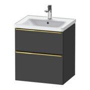 Duravit Waschtischunterschrank D-Neo 58,4x45,2x62,5cm, 1 Kast, g pol/gra ma