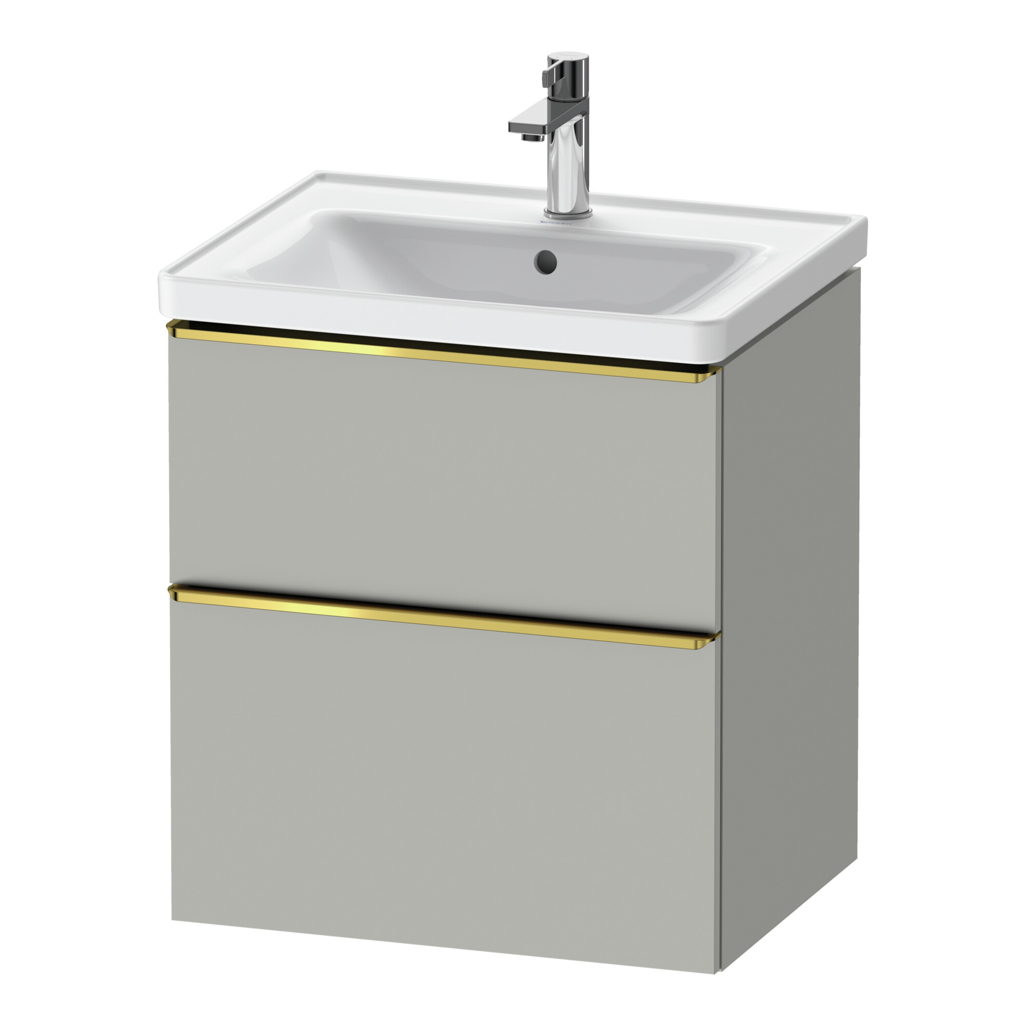Duravit Waschtischunterschrank D-Neo 58,4x45,2x62,5cm, 1 Kast, g pol/grau ma