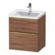 Duravit Waschtischunterschrank D-Neo 58,4x45,2x62,5cm, 1 Kast, g pol/Nu Nat-1